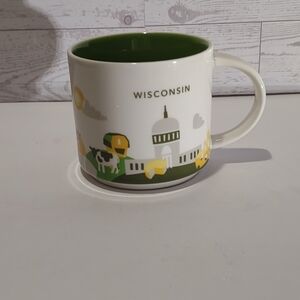 Starbucks Wisconsin "You Are Here" Collection ceramic coffee mug